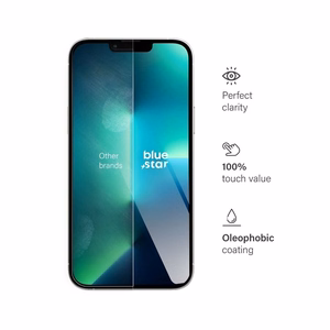 Tempered glass to iPhone 13 PRO MAX / 14 PLUS Blue Star