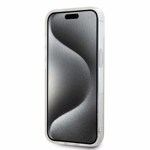DKNY IML Checkered Mono Pattern & Printed Stripes MagSafe ümbris jaoks iPhone 15 / 14 / 13 - roosa