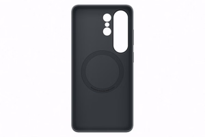 Samsung Силиконовый Магнитный Чехол для Samsung Galaxy S26 Ultra, совместим с MagSafe - чёрный