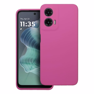 Case for Motorola G35 5G Silicone 2mm (camera protection) pink