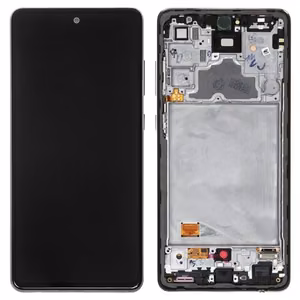 LCD ekraan Samsung A725/A726 A72 4G/5G puuteekraani ja raamiga must originaal (service pack)