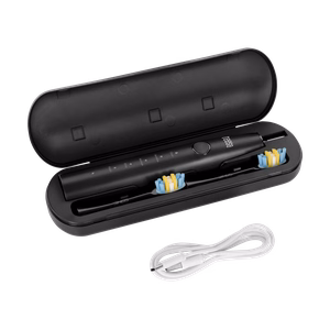 TEESA SONIC 2 helihambahari, must, 5 režiimi, reisikarp, USB-C