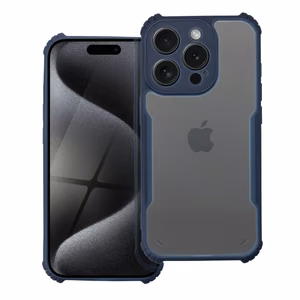 Ümbris jaoks iPhone 16 PRO MAX Anti-Drop tumesinine