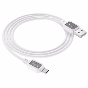 Кабель USB A - Micro USB Hoco 2,4A 1 m X108 белый