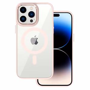 Tel Protect Magnetic Clear Ümbris jaoks Iphone 11 Pro Salmon