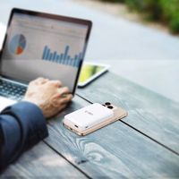 Powerbank Tech-Protect PB24 LifeMag QI2 MagSafe 10000 mAh - valge