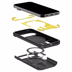Spigen Tough Armor Mag MagSafe kaitseümbris Google Pixel 11 Pro telefonile, must