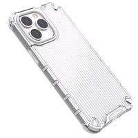 Ombre Protect Ümbris jaoks iPhone 13 Pro Max roosa and sinine armored ümbris