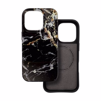 Ümbris jaoks iPhone 15 Forcell F-Protect Mirage compatible with Magsafe Military Drop-Test must marble