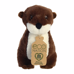 Eco Nation keskkonnahoidlik jõesaarma plüüslelu, 34 cm
