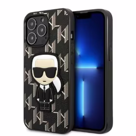 Karl Lagerfeld KLHCP13LPMNIKBK iPhone 13 Pro / 13 6.1" hardcase must/must Monogram Ikonik Patch