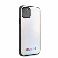 Guess GUHCN58BLD iPhone 11 Pro hõbedane/hõbedane kõva ümbris Iridescent