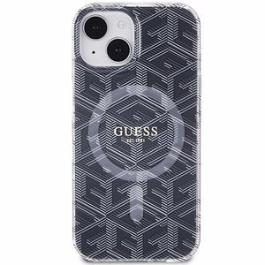 Guess IML GCube MagSafe ümbris jaoks iPhone 15 / 14 / 13 - must