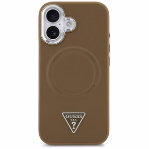 Guess Triangle Logo MagSafe ümbris jaoks iPhone 17 - brown