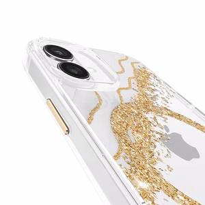 Case-Mate Karat MagSafe ümbris seadmele iPhone 16 Plus, Granite mustriga
