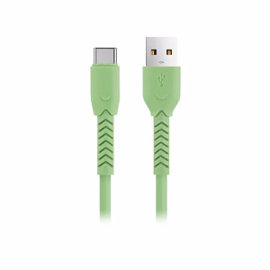 Maxlife MXUC-04 кабель USB - USB-C 1,0 m 3A зеленый