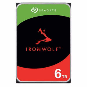 Seagate IronWolf internal hard drive 6 TB 256 MB 3.5" Serial ATA III (ST6000VN006)