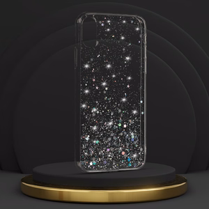 Brilliant Läbipaistev Ümbris jaoks Iphone X/XS Läbipaistev
