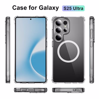 Perfectionists läbipaistev Mag Ümbris Samsung S936 S25 Plus läbipaistev