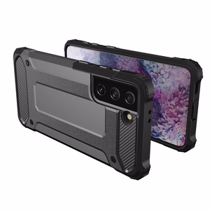 Hybrid Armor Case прочный защитный чехол для Samsung Galaxy S22+ (S22 Plus) чёрный