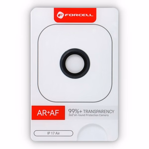 Camera glass to iPhone 17 Forcell Premium gray