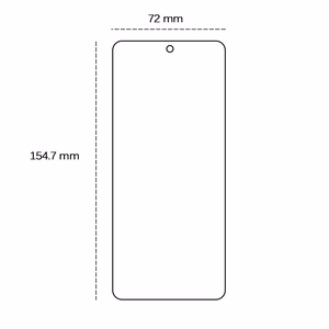 Karastatud klaas 2,5D jaoks Samsung Galaxy S24 Plus