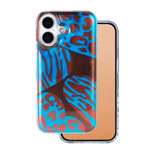 Animal Print ümbris for iPhone 16 6,1" Chameleon