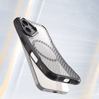 Leading Series MagSafe Silicone Ümbris jaoks iPhone 16 Plus - Must