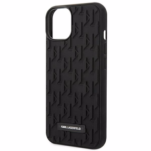 Karl Lagerfeld 3D monogrammiga ümbris iPhone 14 Plus'ile - must