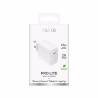 Puro PROLITE 45W USB-C Wall Laadija - valge