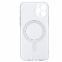 TEL PROTECT MagSilicone Ümbris jaoks Iphone 12 Pro Läbipaistev
