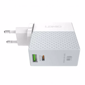 Laadija LDnio A2620C valge 65W (PD / QC3.0) + Type-C / Type-C 100cm kaabel