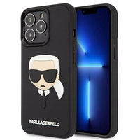 Karl Lagerfeld 3D kummist Karl's Head ümbris iPhone 13 Pro / iPhone 13 jaoks - must