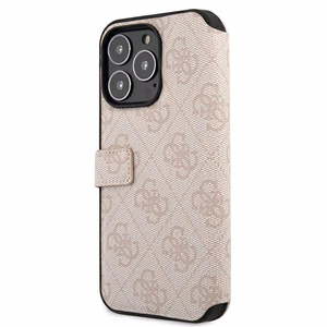 Guess GUBKP13X4GMGPI iPhone 13 Pro Max 6.7" roosa/roosa book 4G Big Metal Logo