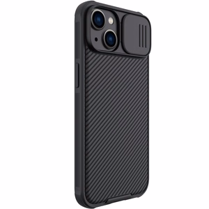 Nillkin CamShield Pro ümbris iPhone 14 Plus Armor Cover Kaamerakaitse must