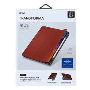 Uniq Transforma Rigor ümbris iPad Air 10.9 (2020) - punane