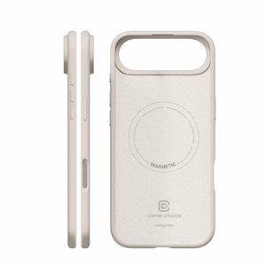 Crong Color Cover Magnetic MagSafe ümbris seadmele iPhone Air, kivibeež