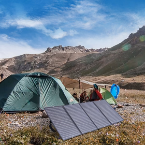 Choetech SC010 solar tourist Laadija, foldable, 160W - must