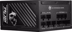 MSI MPG A1250GS 1250W PCIE5 80+ kuldne power supply (306-7ZPFX11-CE0)