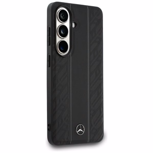 Mercedes Laurel Leaves Vertical Stripes MagSafe Ümbris for Samsung Galaxy S26 - must