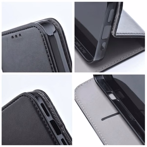Smart Magneto klappümbris Samsung A14 4G / A14 5G jaoks, must