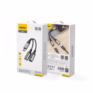 Dudao L13C+ 2in1 USB-C Adapter - hall