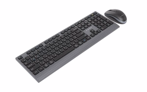 Gembird KBS-WPS-02-CYRL Keyboard and Mouse Set Wireless Cyrillic Bluetooth Black