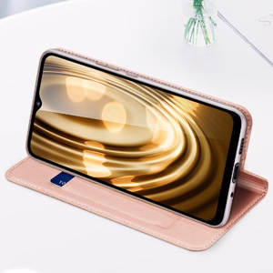 DUX DUCIS wallet ümbris SKIN PRO jaoks REDMI 12C sinine