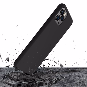 3mk Silicone Ümbris jaoks iPhone 11 Pro Max - must