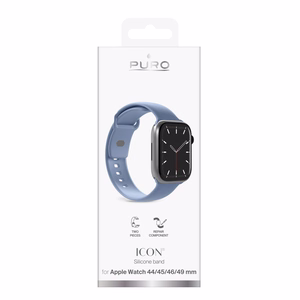 Puro Icon Ремешок для Apple Watch 44/45/46/49mm - синий