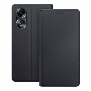 3mk Wallet Ümbris jaoks Oppo A58 4G - must