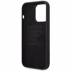 BMW Silicone Pattern чехол iPhone 15 Pro Max - чёрный