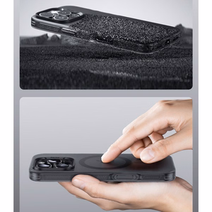 Benks Magnetic Lucid Armor Ümbris (B066) jaoks Iphone 16 Pro Max must (Camera Control Button)