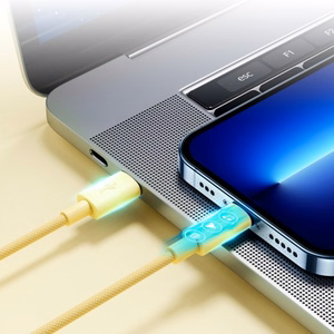 USB kaabel Joyroom S-1024M13 kollane Type-C / Lightning 100cm (kuni 20W)